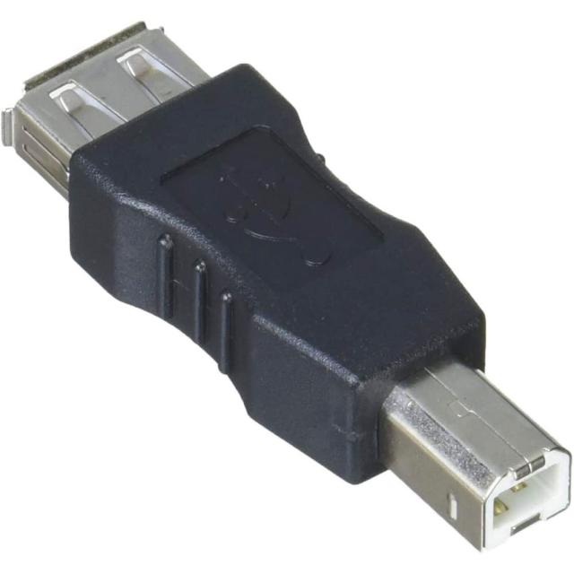 他サイト： USB2.0 変換コネクタ USB・A(平型メス)-USB・B(角型オス) SUAF-UBMB エスエスエーサービス の商品画像