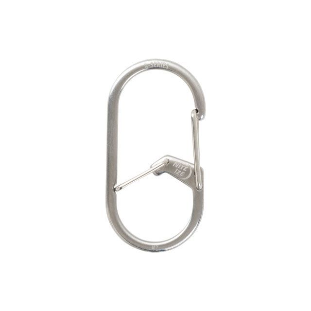 他サイト： ナイトアイズ NI59184 Gカラビナー #2 ステンレスシルバー NiteIzeの商品画像