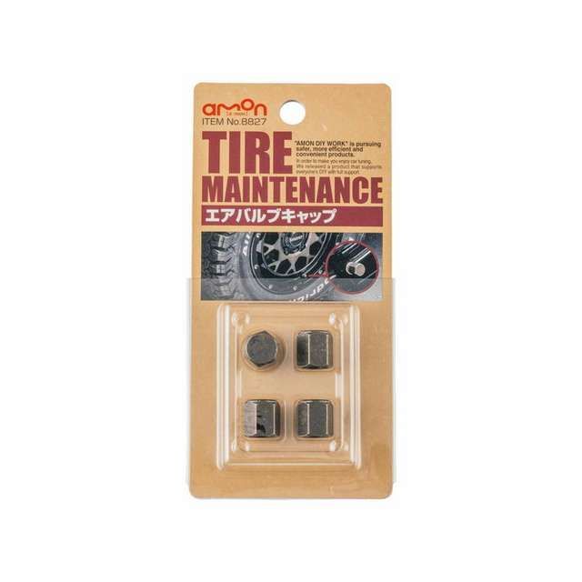 他サイト： エーモン エアバルブキャップ(8827) amon 車 自動車の商品画像