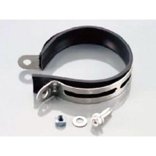 他サイト： キタココンビニパーツ 汎用 サイレンサーバンド(ステンレス) タイプ φ120用 K-CON バイクの商品画像
