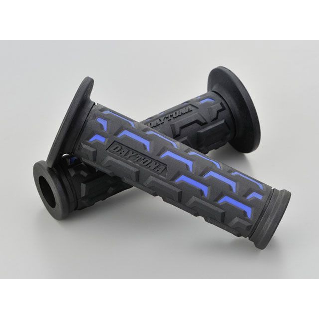他サイト： デイトナ 汎用 GRIPPY GRIP(TM) GG-D-GROUND(ブラック×ブルー) DAYTONA バイクの商品画像