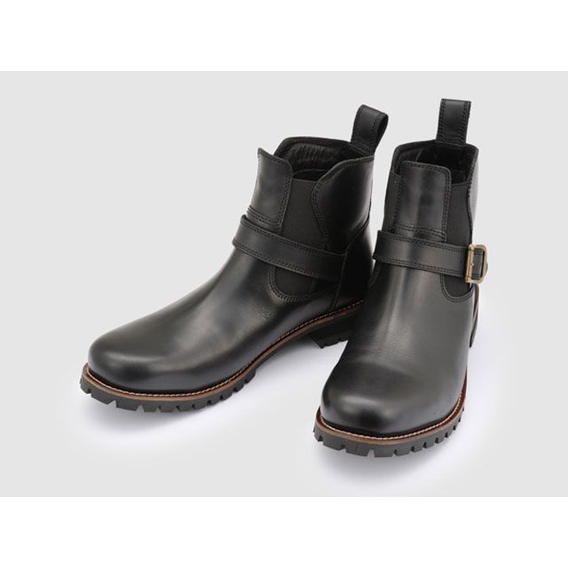 他サイト： ヘンリービギンズ HBS-008 サイドゴアブーツ(ブラック) サイズ 25.0cm HenlyBegins バイクの商品画像