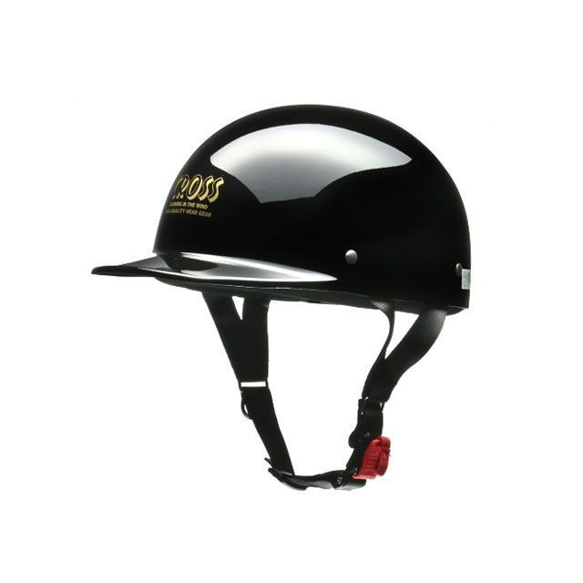 他サイト： 【メーカー直送】リード工業 CROSS CR-680 ハーフヘルメット カラー ブラック LEAD バイクの商品画像