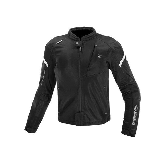 他サイト： コミネ 2023春夏モデル JK-1283 プロテクトフルメッシュジャケット(ブラック) サイズ 6XLB KOMINE バイクの商品画像