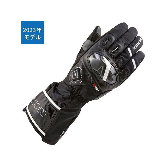 他サイト： RSタイチ RST654 e-HEAT アームド グローブ(ブラック/ホワイト) サイズ L RSTAICHI バイクの商品画像