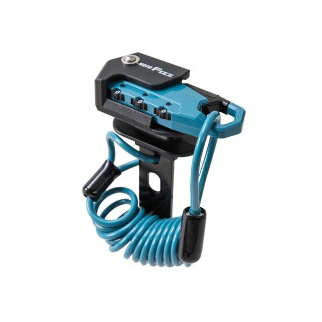 他サイト： タナックス ヘルメット用ワイヤーロック コイル(サックスブルー) TANAX バイクの商品画像