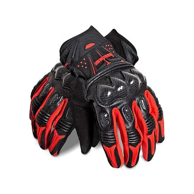 他サイト： カエディア エレクトロMOTOグローブ(レッド) サイズ XL Kaedear バイクの商品画像