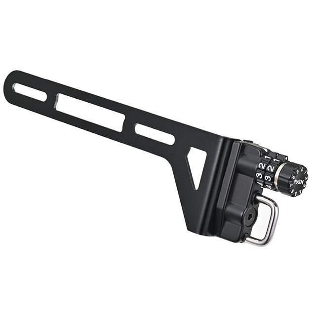 他サイト： デイトナ 汎用 ヘルメットホルダーダイヤル ナンバー右側 DAYTONA バイクの商品画像