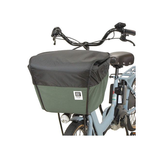 他サイト： マルト(自転車) 2段式前カゴカバー step(カーキ) MARUTO 自転車の商品画像
