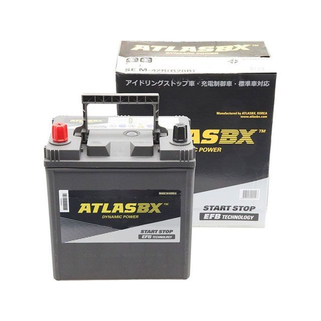 他サイト： 【メーカー直送】ATLASBX ATLASBX EFB(アイドリングストップ車用)SE M42R(B20R) Atlasbxの商品画像