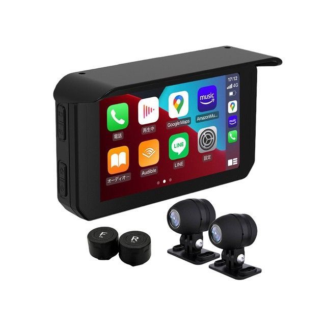 他サイト： 【メーカー直送】カスタムジャパン 汎用 スマートライドダッシュボード SRD 5 (5inch) Custom Japanの商品画像