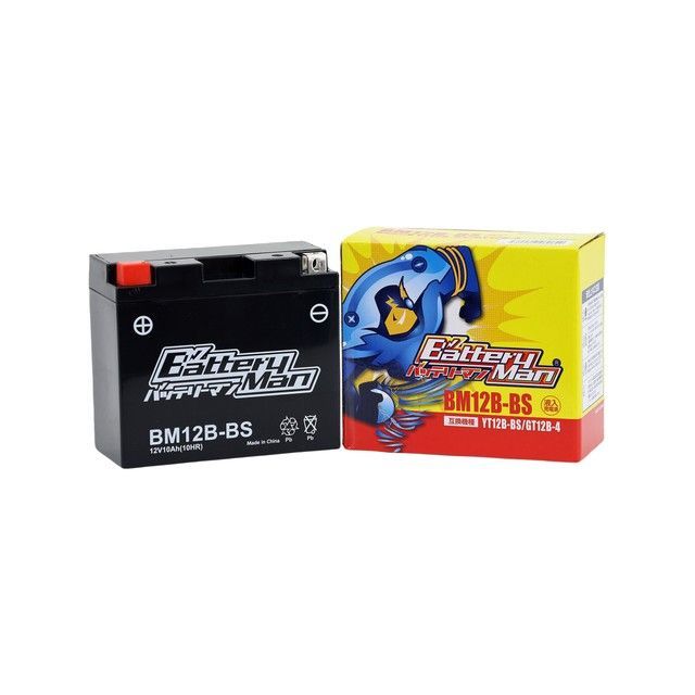 他サイト： 【メーカー直送】バッテリーマン BM12B-BS(YT12B-BS/GT12B-4互換)/(液入充電済) Battery Manの商品画像