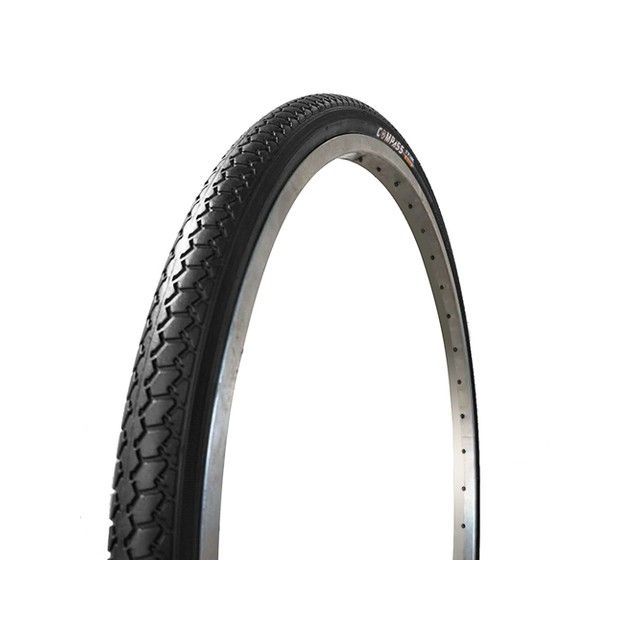 他サイト： 【メーカー直送】COMPASS(自転車) 【1ペア】P1013(B003) 26×1 3/8 W/O ブラック タイヤ/チューブの商品画像