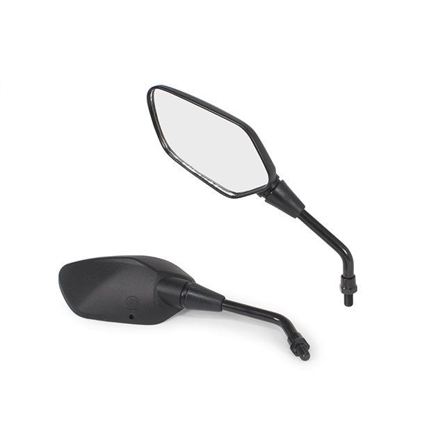 他サイト： SP武川 汎用 ポリゴンラウンドミラーセット(左右1セット) M10ピッチ1.25 正ネジ SP TAKEGAWA バイクの商品画像