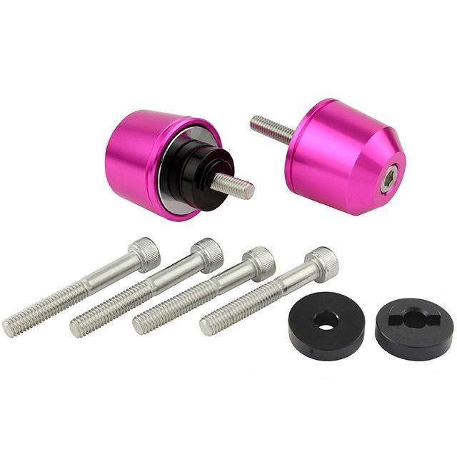 他サイト： ポッシュフェイス ミドルウェイトバーエンド HONDA/SUZUKI/YAMAHA車用 M6タイプ カラー ピンク POSH Fの商品画像