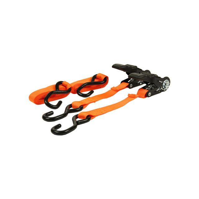 他サイト： E-Value ERT-25SSR 2pcs ラチェット式荷締機 ショート(オレンジ) E-Valueの商品画像