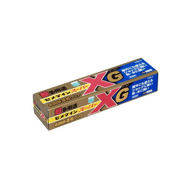 他サイト： セメダイン スーパーXゴールド クリア 135ml 箱 AX-015 CEMEDINEの商品画像