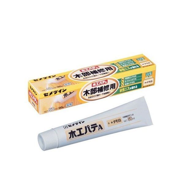 他サイト： セメダイン 木工パテA タモ白 50ml 箱 HC-151 CEMEDINE 日用品の商品画像
