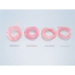 他サイト： キタコ スーパーフューエルホースセット カラー ピンク サイズ 内径φ4×1m KITACO バイクの商品画像