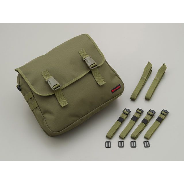 他サイト： ヘンリービギンズ 汎用 サドルバッグMIL(グリーン) HenlyBeginsの商品画像
