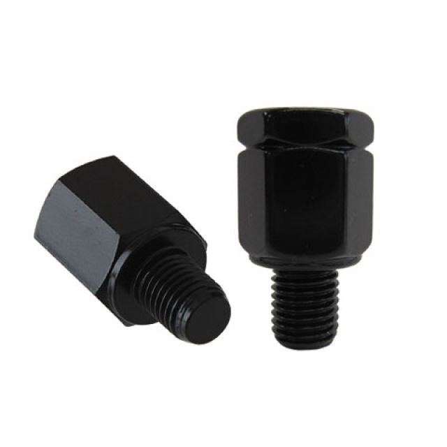 他サイト： タナックス 汎用 正ネジアダプター(10mm逆ネジ→10mm正ネジ) カラー ブラック TANAX バイクの商品画像