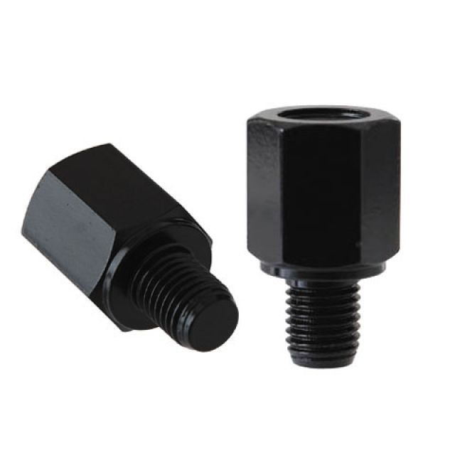 他サイト： タナックス YAMAHA車 ネジ径変換アダプター(10mm→8mm逆ネジ) カラー ブラック TANAX バイクの商品画像