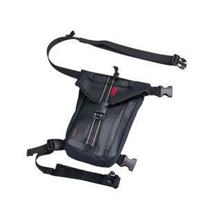 他サイト： コミネ SA-211 ウォータープルーフレッグバッグ(ブラック) KOMINE バイクの商品画像