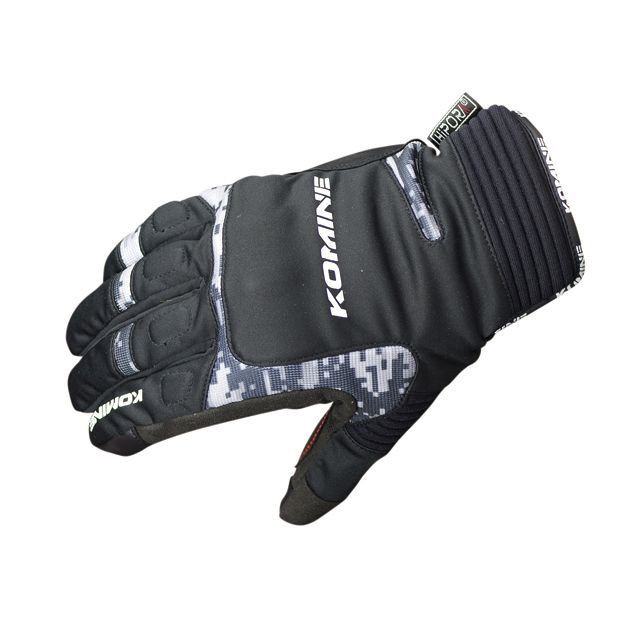 他サイト： コミネ GK-801 ウインターグローブ カルタゴ カラー ブラック/デジタルカモ サイズ 2XL KOMINE バイクの商品画像