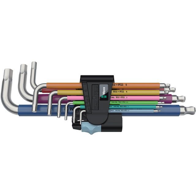 他サイト： ヴェラ マルチカラーステンレスHEXセット WERA バイク 車 自動車 自転車の商品画像