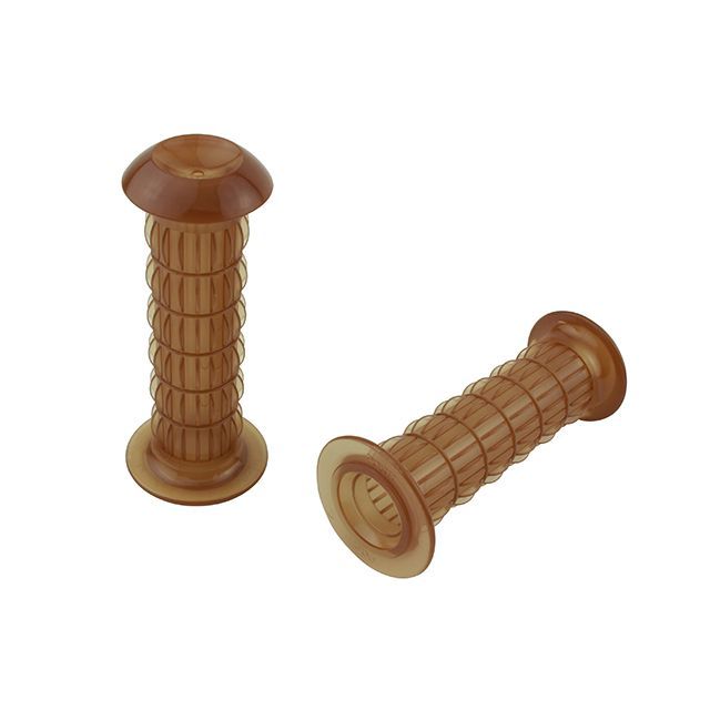 他サイト： ポッシュフェイス 汎用 Z2タイプクラシカルグリップ カラー アメゴム POSH Faith バイクの商品画像