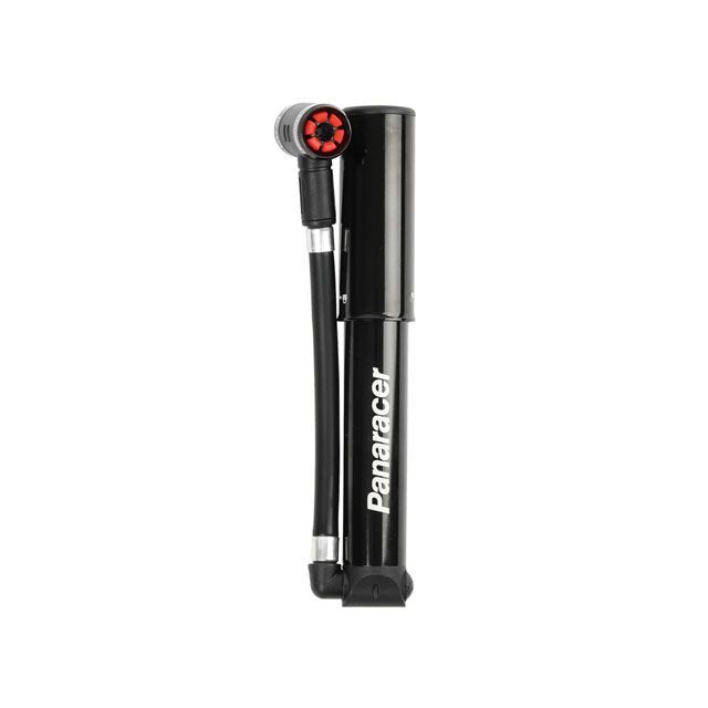 他サイト： パナレーサー(自転車) 自転車 携帯ポンプ (高圧対応携帯ミニワンタッチポンプ) アルミ製 米式/仏式バルブ 伸長式ホース ブラの商品画像