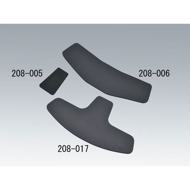 他サイト： キジマ 汎用 タンクパット(ブラック) スポンジゴム使用 サイズ 120×77mm KIJIMA バイクの商品画像