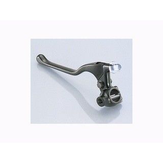 他サイト： キタコ 汎用 Lロングレバー&ホルダーセット(ブラック/ミラーホルダー付) KITACO バイクの商品画像