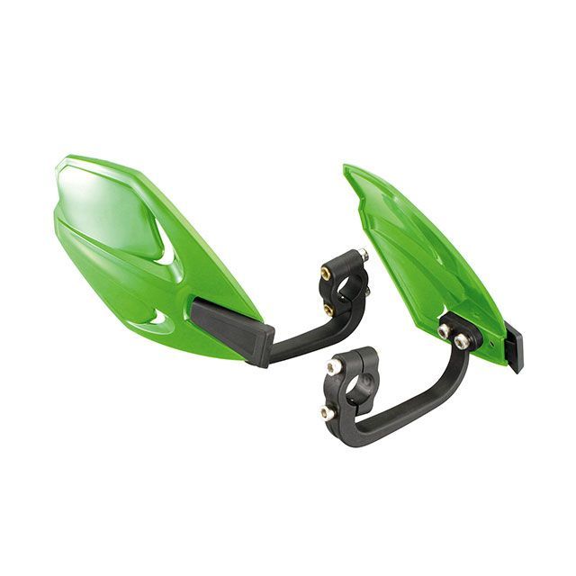 他サイト： キタコ 汎用 ナックルカバー カラー グリーン KITACO バイクの商品画像