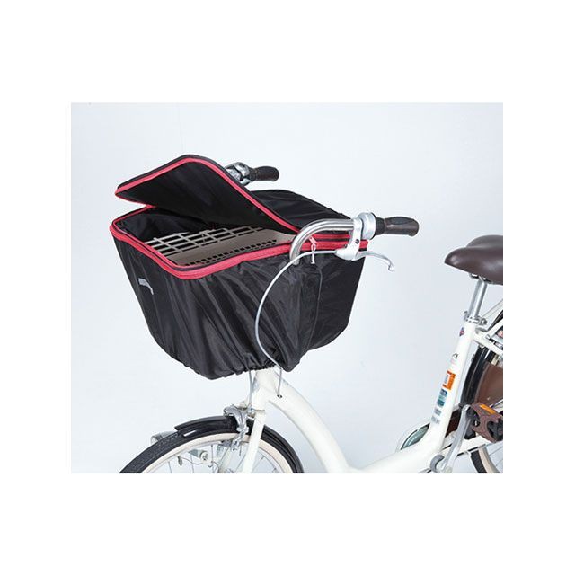 他サイト： 川住(自転車) 前後兼用2段式カゴカバー KW-767 BK kawasumi 自転車の商品画像
