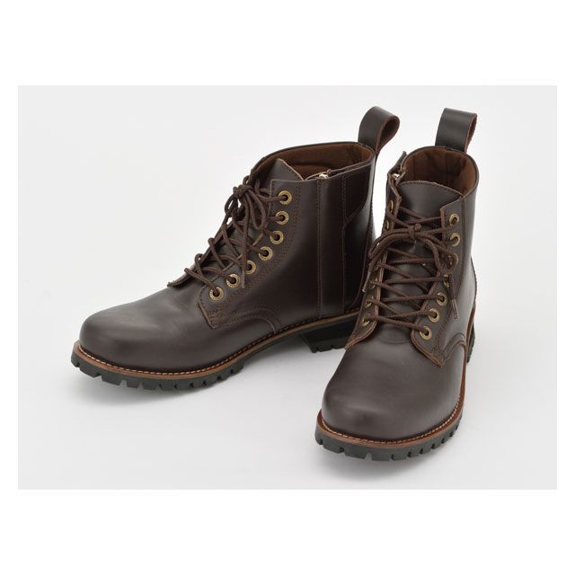 他サイト： ヘンリービギンズ HBS-003 ショートブーツ(ダークブラウン) サイズ 27.0cm HenlyBegins バイクの商品画像