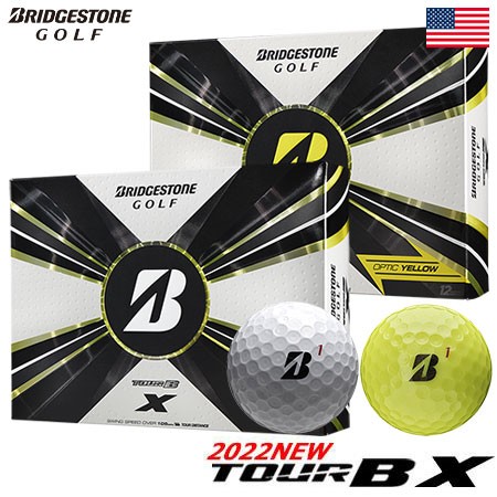 BRIDGESTONE ブリヂストン ゴルフボール TOUR B XS 2022年モデル 12球