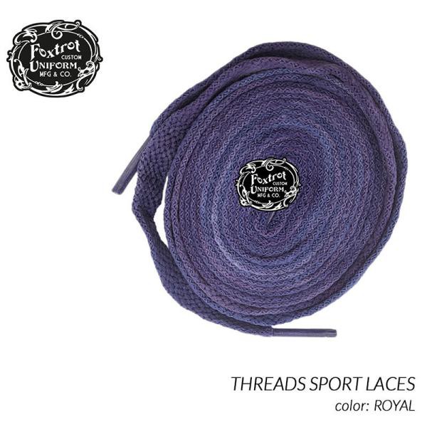 Foxtrot Uniform THREADS SPORT LACES ROYAL tH...