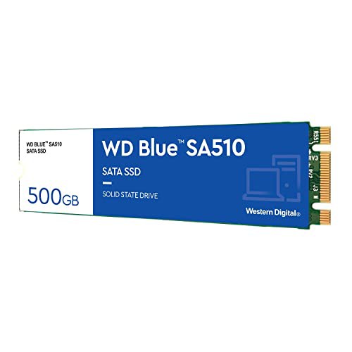 WESTERN DIGITAL ウエスタンデジタル 内蔵SSD 500GB WD Blue SA510 M.2