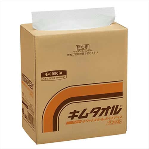 他サイト： キムタオル ホワイトスモールPAシングル 150マイ 61450の商品画像