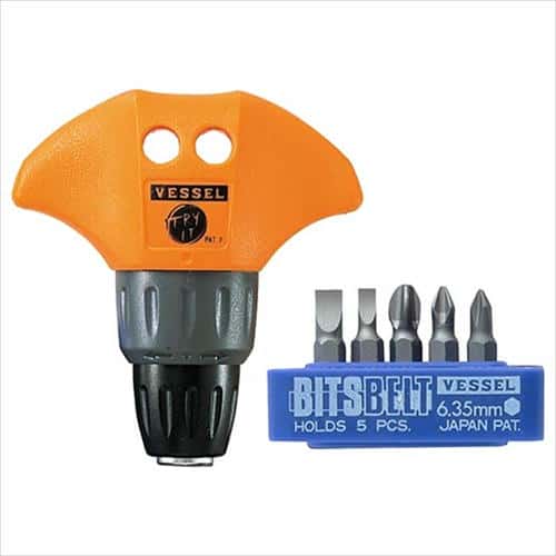 他サイト： ベッセル T型ラチェットドライバーS TD-80の商品画像