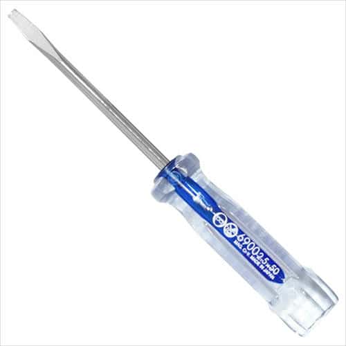 他サイト： ベッセル 精密タイプドライバ No6900 -2.5×50の商品画像