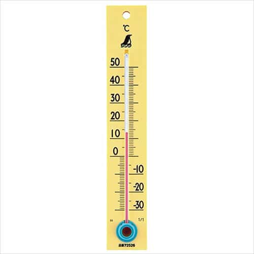他サイト： シンワ 温度計 C-2 並板イエロー 72526の商品画像