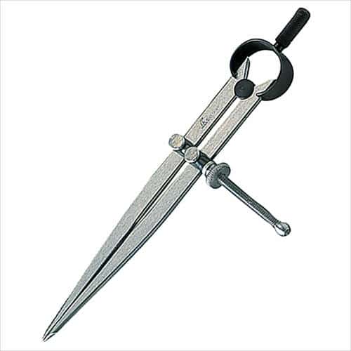 他サイト： シンワ 鋼製コンパススプリング付A 73059の商品画像