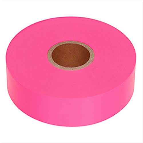 他サイト： シンワ マーキングテープ 蛍光ピンク 73865 30mmX100の商品画像