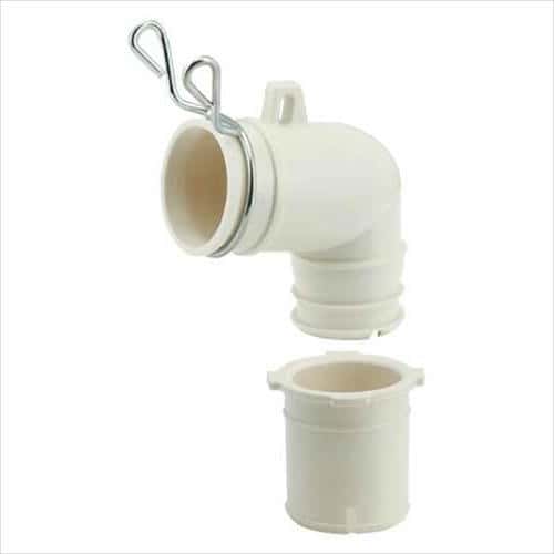 他サイト： カクダイ 洗濯機排水トラップ用エルボ 437-202の商品画像