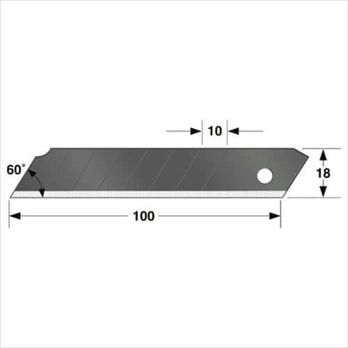 他サイト： タジマ 凄刃黒 大 50枚入リ CBL-SK50の商品画像