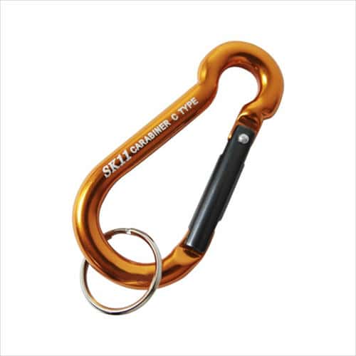 他サイト： SK11 アルミカラビナ C SAC-770Cゴールドの商品画像
