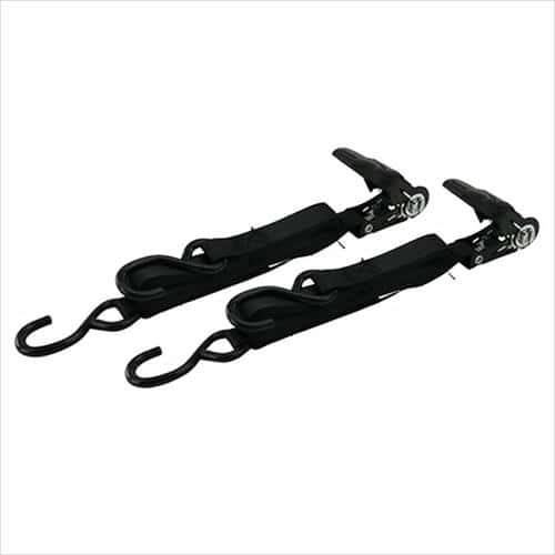 他サイト： E-Value ラチェット式ベルト荷締機 ERT-25SR(BK)2pの商品画像