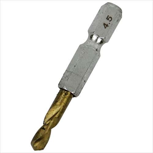 他サイト： SK11 六角軸Tin鉄ドリル 極短 4.5mmの商品画像